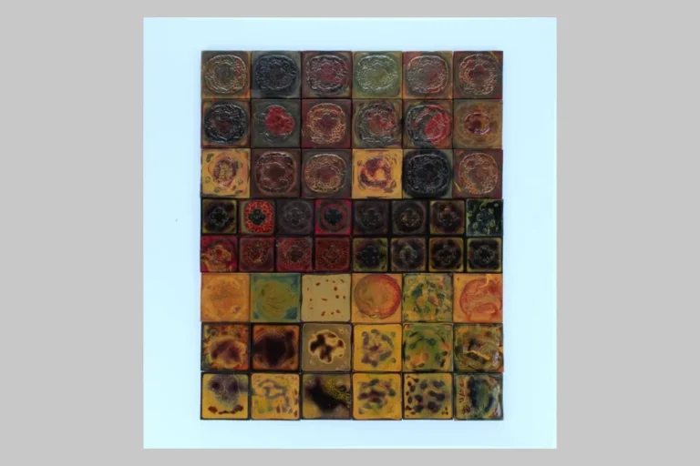 52 Tiffany art glass tiles, sold for $37,500 (2023)